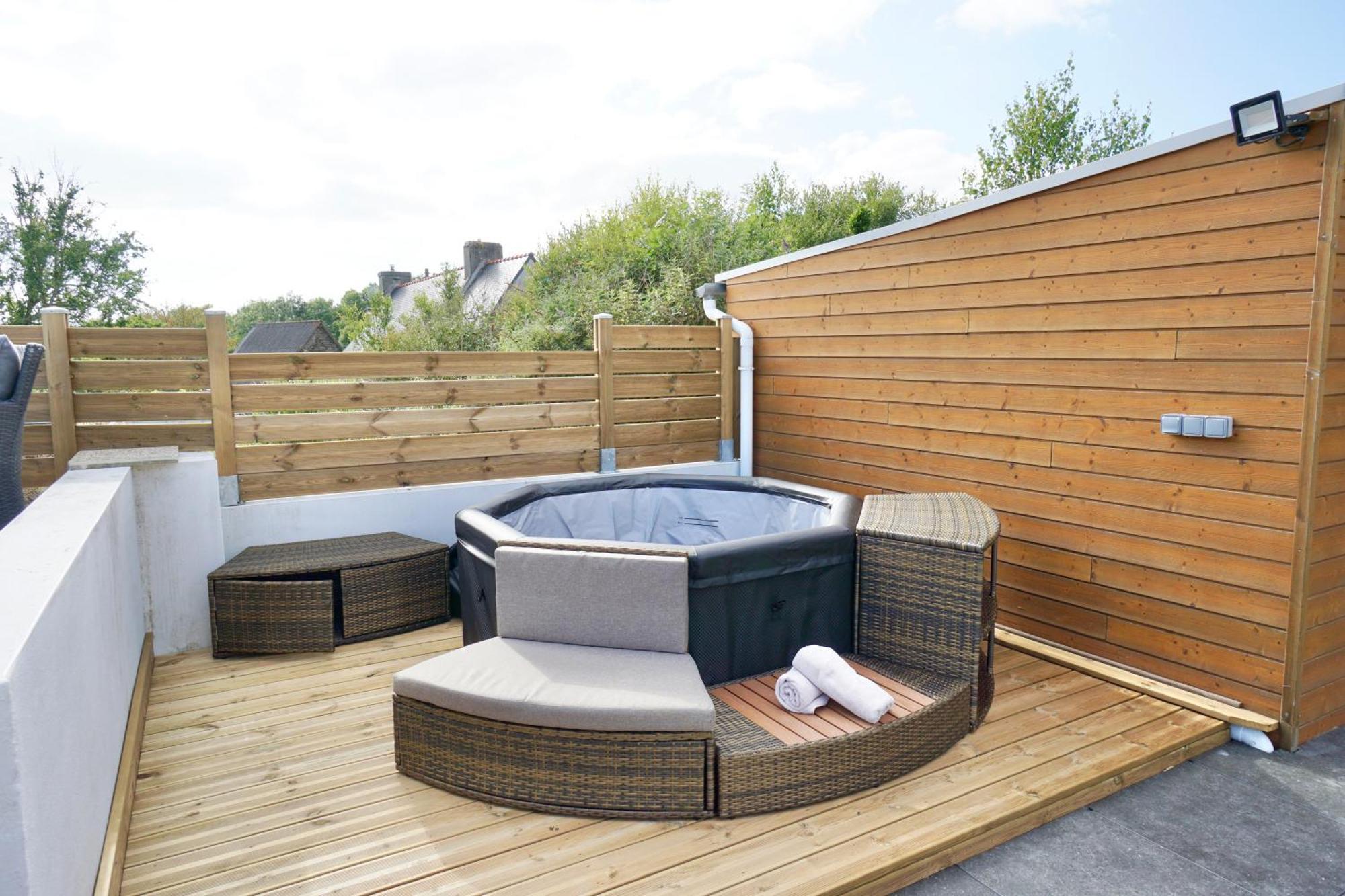 Villa Sophie - 500M De La Mer - Jacuzzi Moëlan-sur-Mer 外观 照片